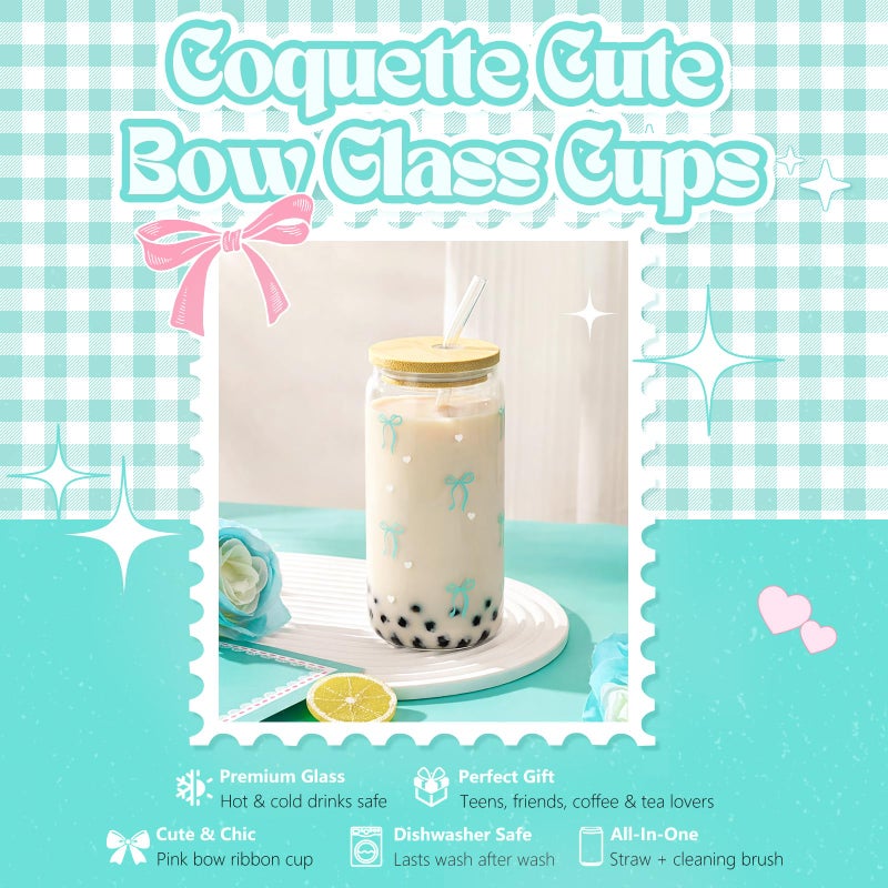 Suhctuptx Gifts for Teen Girls, Teen Girl Gifts Trendy Stuff, Coquette Cute Bow Birthday Christmas Ideas Valentines Day Gift for Teen Girls Teenage Tween Daughter Sister Friend 14-16 16-18 Preppy Box Set - Image 4
