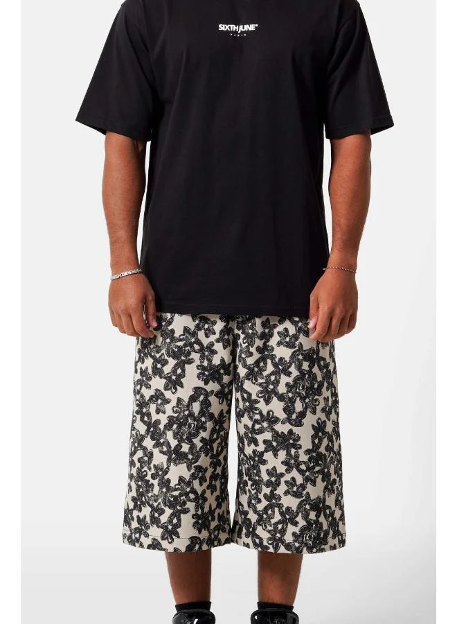 Sixth June Flower Oversized Short