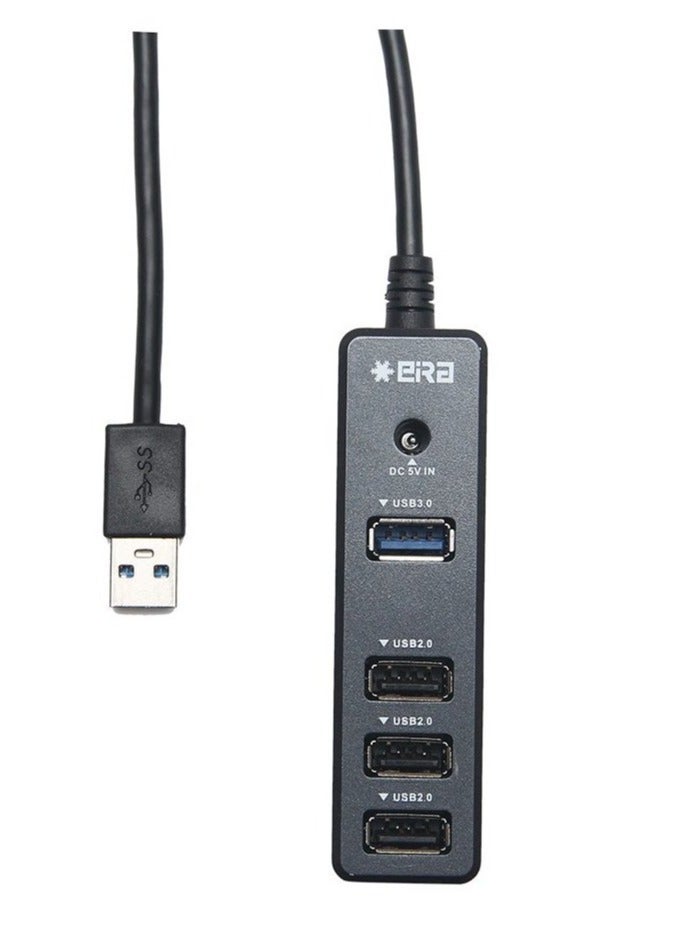 ELTRAZONE High-Speed Type-A USB 2.0 Combo HUB with 4 Dedicated Slots (1 Upstream and 4 Downstream USB Ports) with Support up to 2TB HDD - Image 5
