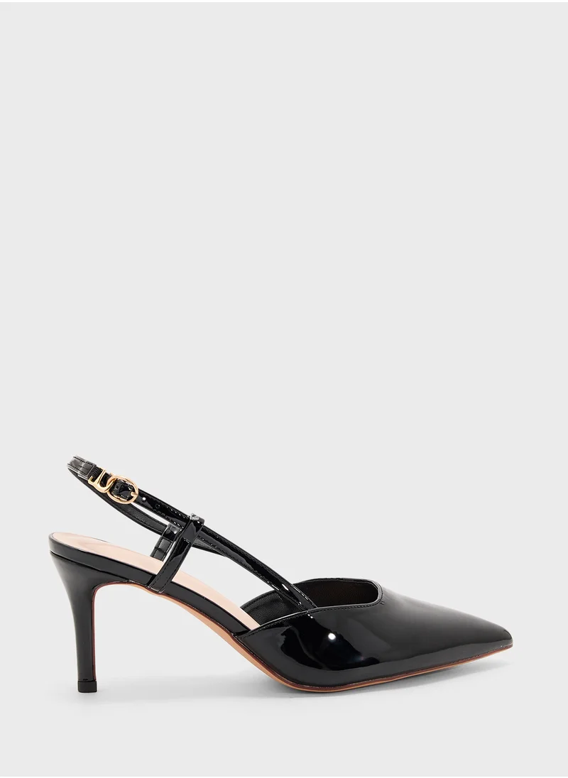 ايلا Womens Classic Heeled Pump