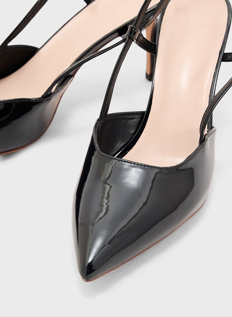 ELLA Womens Classic Heeled Pump  - Image 4