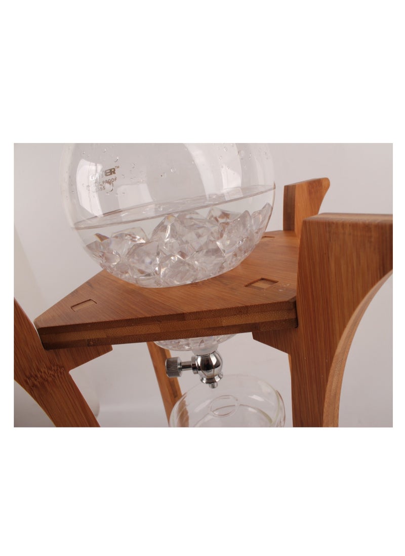 Prepare your favorite coffee in a traditional and artistic style, turning it into a refreshing and delicious drink with a hand-drip iced coffee machine