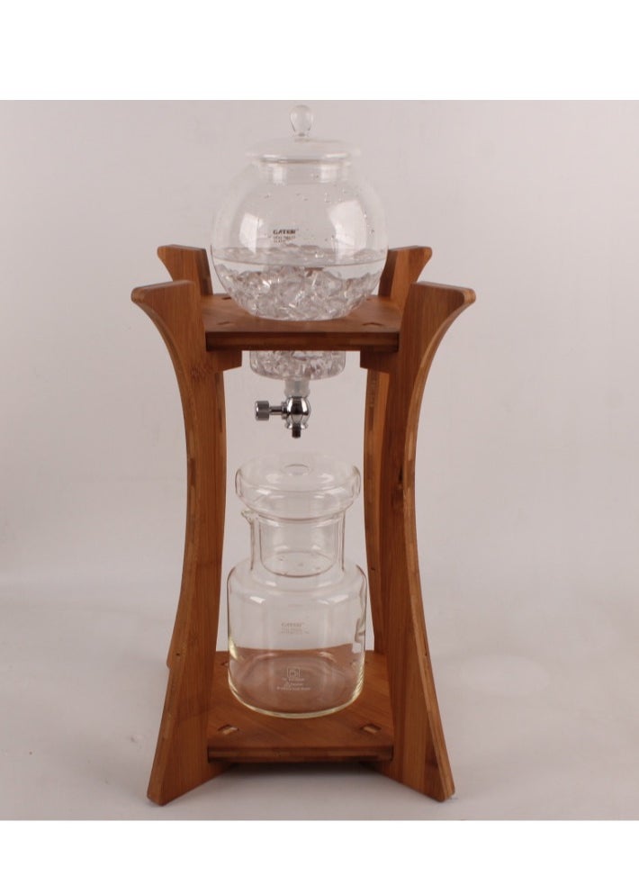 Prepare your favorite coffee in a traditional and artistic style, turning it into a refreshing and delicious drink with a hand-drip iced coffee machine