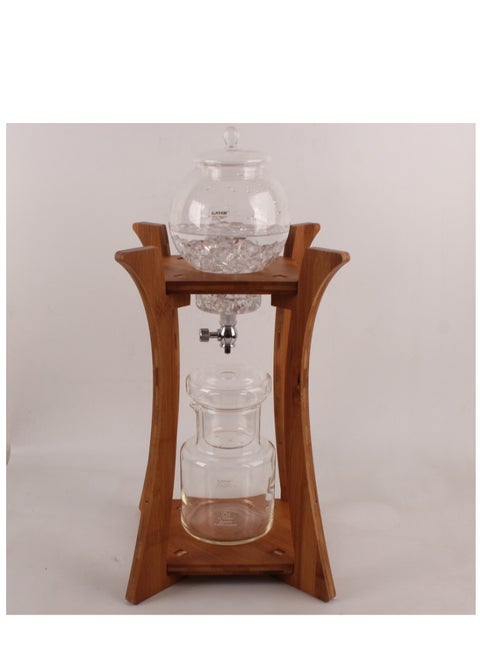 Prepare your favorite coffee in a traditional and artistic style, turning it into a refreshing and delicious drink with a hand-drip iced coffee machine