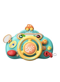 Toddler Steering Wheel Toy Baby Interactive Learning Toy, Musical Toy with Light and Sound for Preschool Kids,Boys Girls Birthday Gift Early Educational for Toddlers