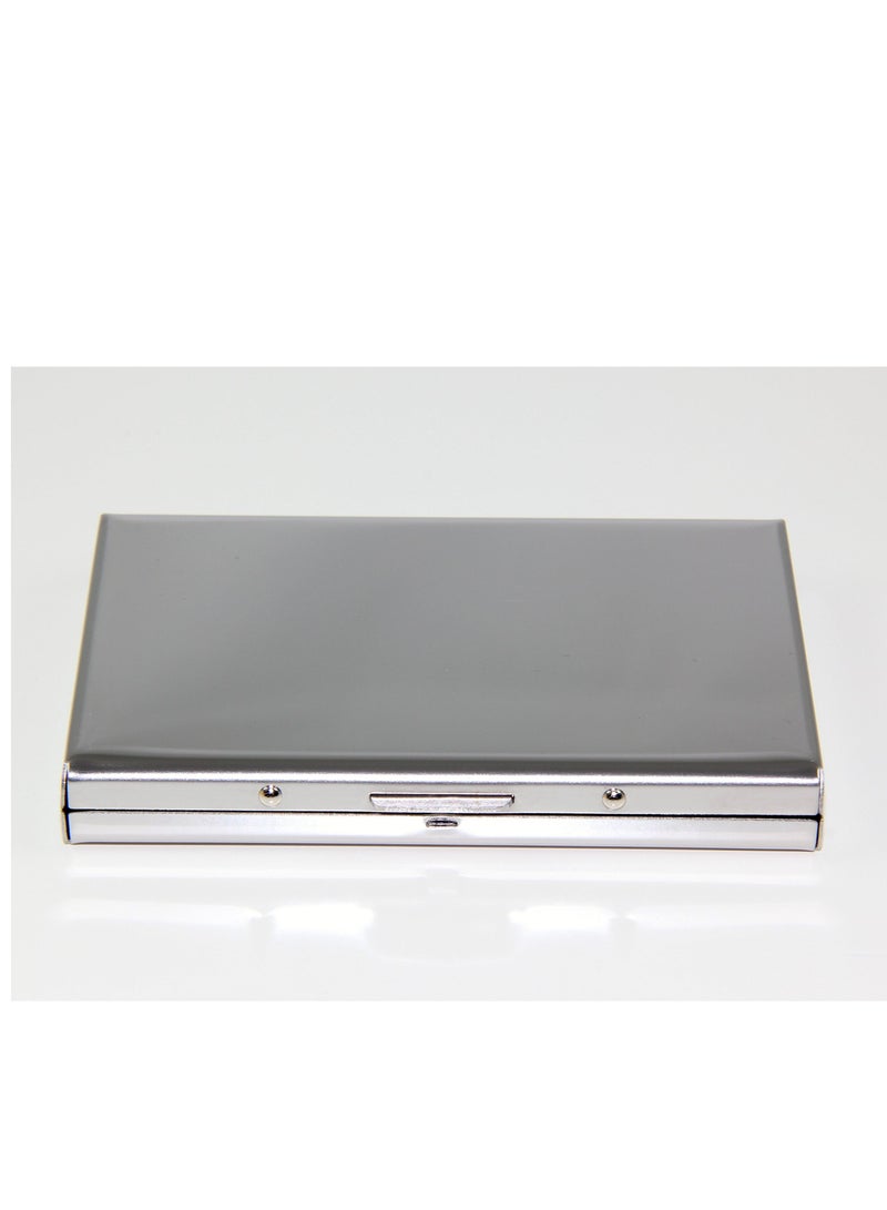 SYOSI RFID Blocking Credit Card Holder for Men & Women - (Stainless Steel Wallet) - Image 3