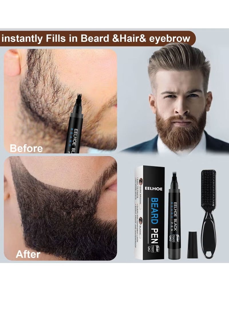 EELHOE Beard waterproof filler pen kit  - Image 2