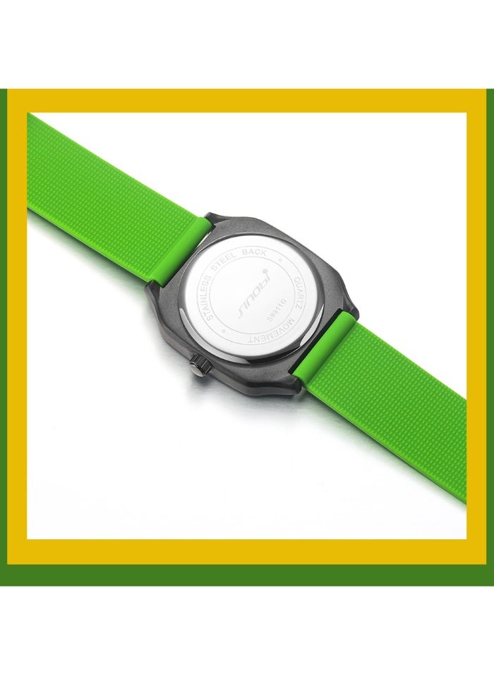 SINOBI World Cup Fans Supplies Football Watch Boys Sports Watch Student Silicone Strap Fashion Watch - Image 3