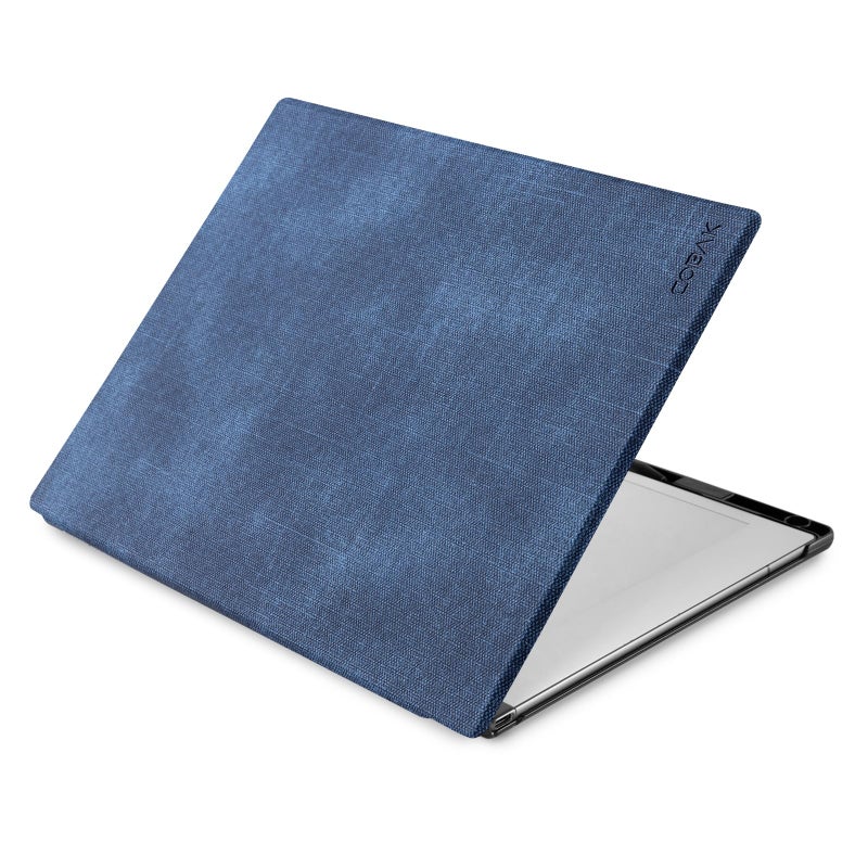 CoBak Case for Remarkable 2 Paper Tablet - Lightweight and Hard Back Shell Protective Book Folio Cover with Built-in Pen Holder - for 10.3" 2020 Released (Blue) - Image 1