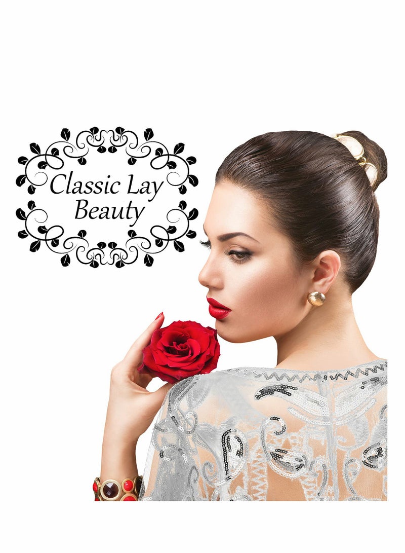 1920s Vintage Sequin Shawl & Beaded Cape Set - Flapper Style Evening Cover Up for Parties & Dresses - Image 4