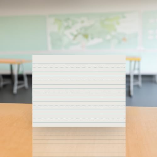 School Smart ورق كتابة مدرسي سمارت سكيب-أ-لاين، خطوط مقسمة 1 إنش، بالطول، 11 × 8-1/2 إنش، عبوة من 500 - Image 4