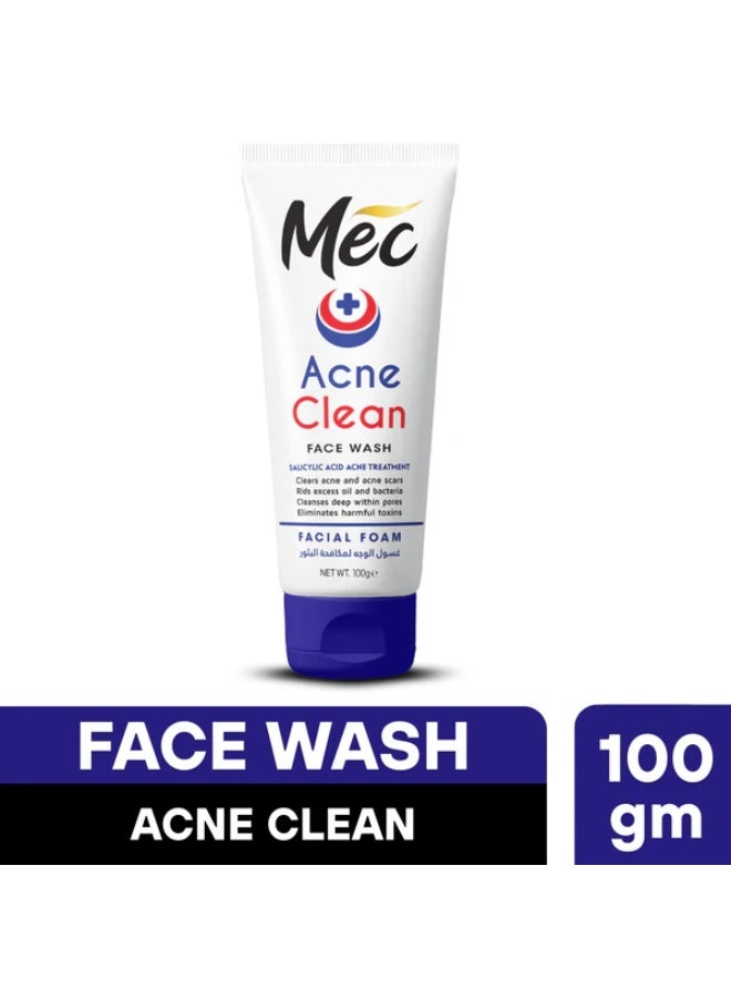MEC Anti acne facial wash 100g - Image 2