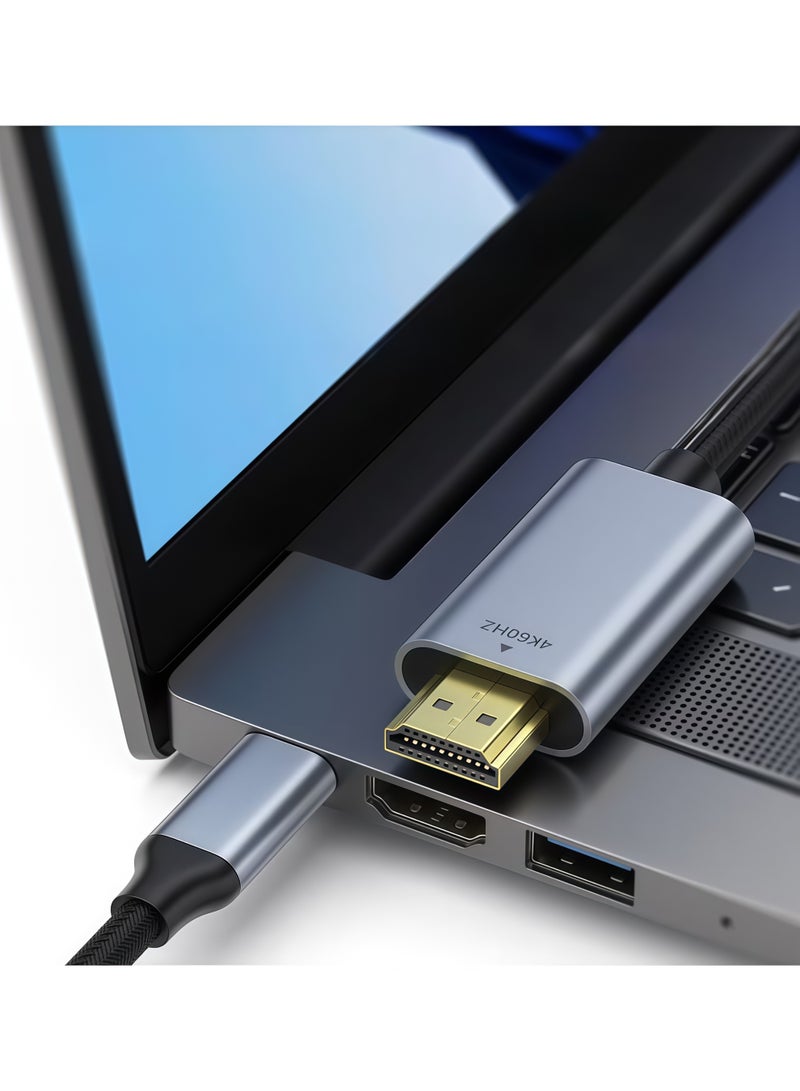 سام الناقل التسلسلي العام كابل HDMI 2 متر ، عالية الوضوح شاشة الهاتف المحمول الكمبيوتر عرض خارجي مع شاشة تحويل خط - Image 2