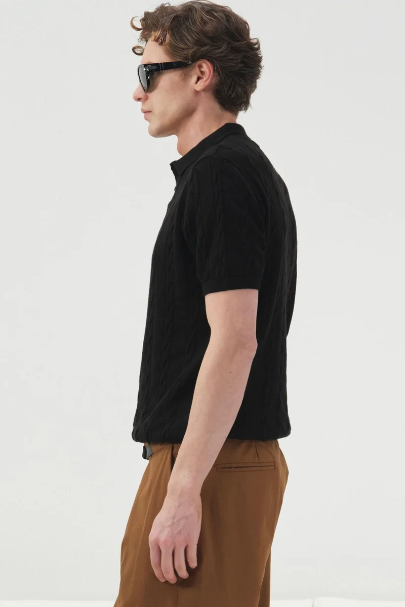 Giesto Black GIESTO Men's T-Shirt for Men | Best Price UAE