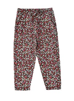 Girls All Over Printed Pants 100% Viscose, Soft and Flowy Pants for Girls