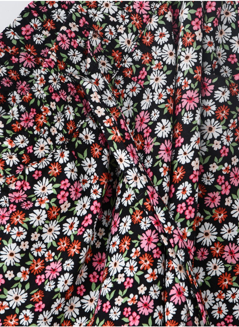 Jelliene Girls All Over Printed Pants 100% Viscose, Soft and Flowy Pants for Girls  - Image 4