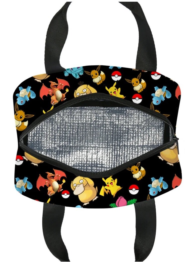 Pokemon Pikachu Cartoon Lunch Bag Meal Bag - Image 3