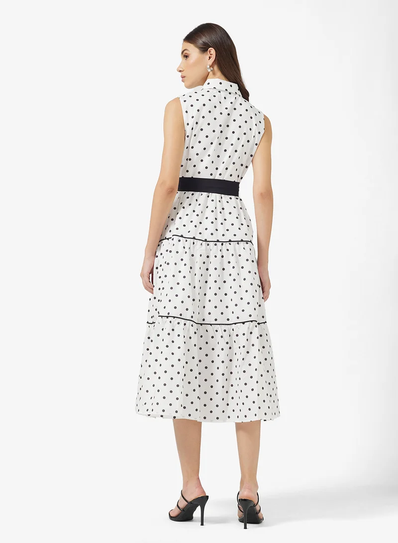 ايلا Polka Print Dress