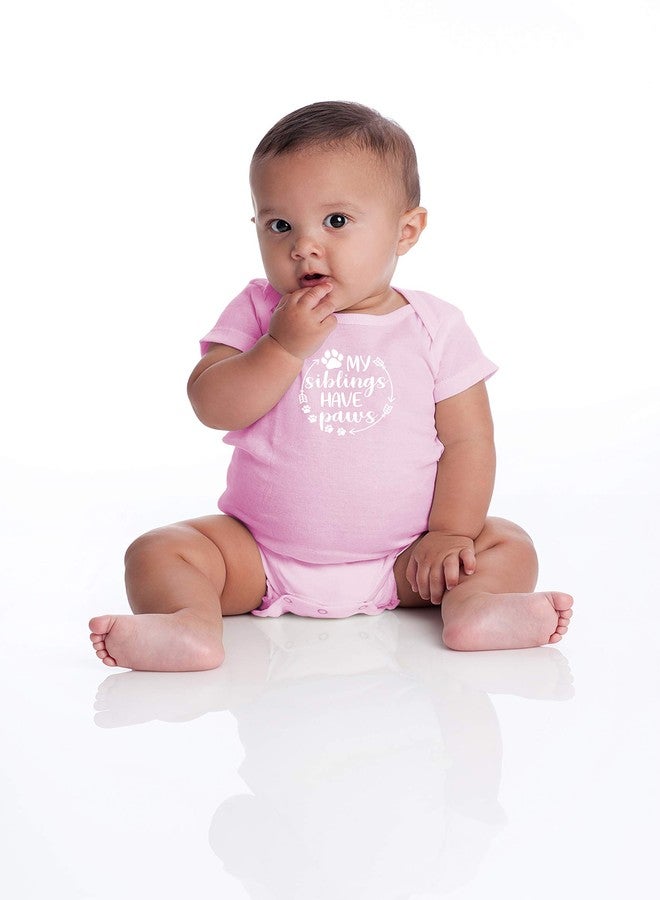 Funnwear إخوتي لديهم مخالب - بدلة أطفال أساسية مضحكة - ملابس أطفال أولاد وبنات حديثي الولادة (حديثي الولادة، وردي) - Image 5