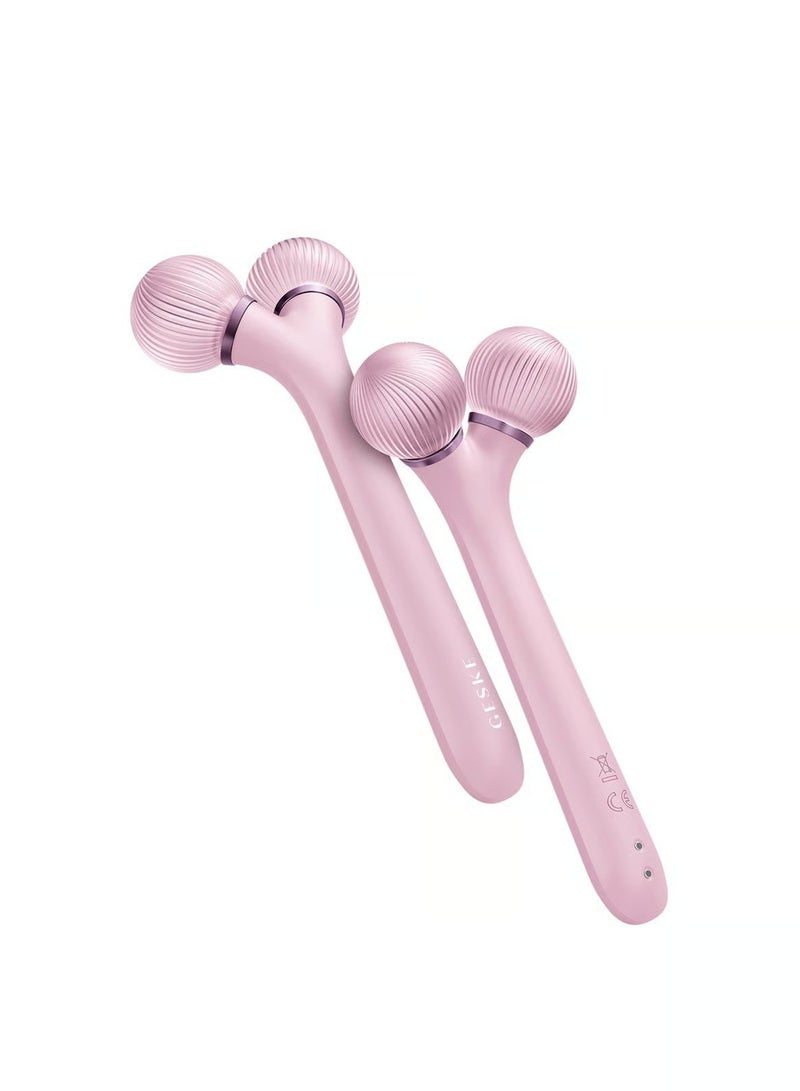Geske Sonic Facial Roller 4 in 1 SmartAppGuided Pink 1unit - Image 4