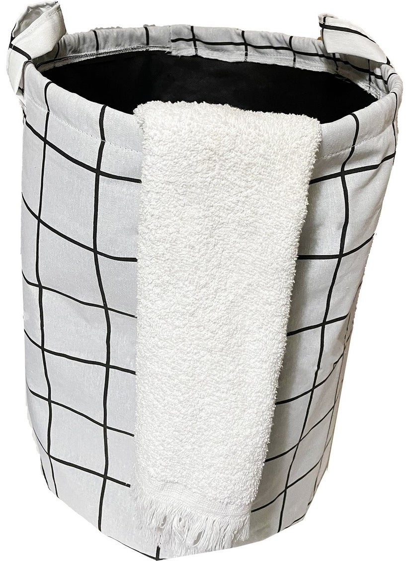 Laundry Basket Double Layer Fabric Foldable Basket - White Panel - pzsku/Z46CD997551E38E8443A1Z/45/_/1725725438/47b8648c-950e-4858-b3e8-904420c3179c