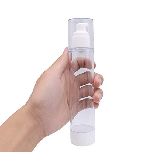 TRENDBOX 120ml / 4oz Airless Vaccum Pump Travel Bottles for Lotions, Cream - 4 Pack - Image 4