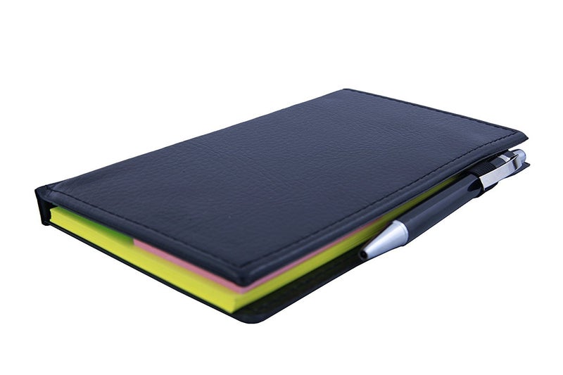 COI Memo Coral and Lemon Green Note pad Organiser/memo Notebook Holder for Office and Gifting Purpose(Set of 2) - Image 3