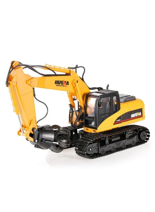 Huina 1571 1:14 RC Grabber Excavator Remote Control Construction Vehicle with Functional Grab Arm - Image 5