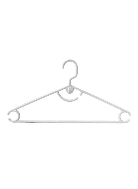 FEELINGS HANGER PLST. ARCH WHITE 6 PCS SET