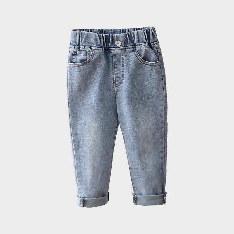 Boys' Stretch Jeans Girls' New Arrival Children'S Pants Slim-Fit Trendy Trousers For Boys And Baby - Image 5