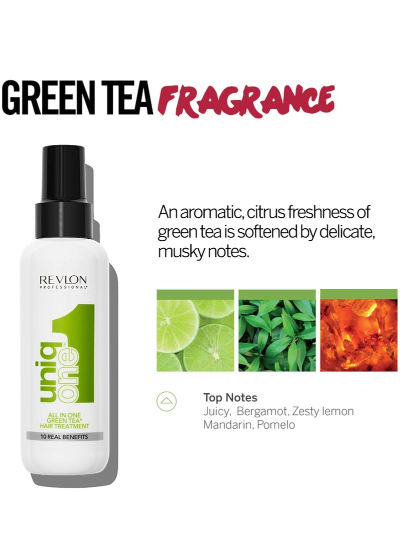 ريفلون معالج الشعر يونيك ون الشاي الاخضر - 150 مل - Image 3