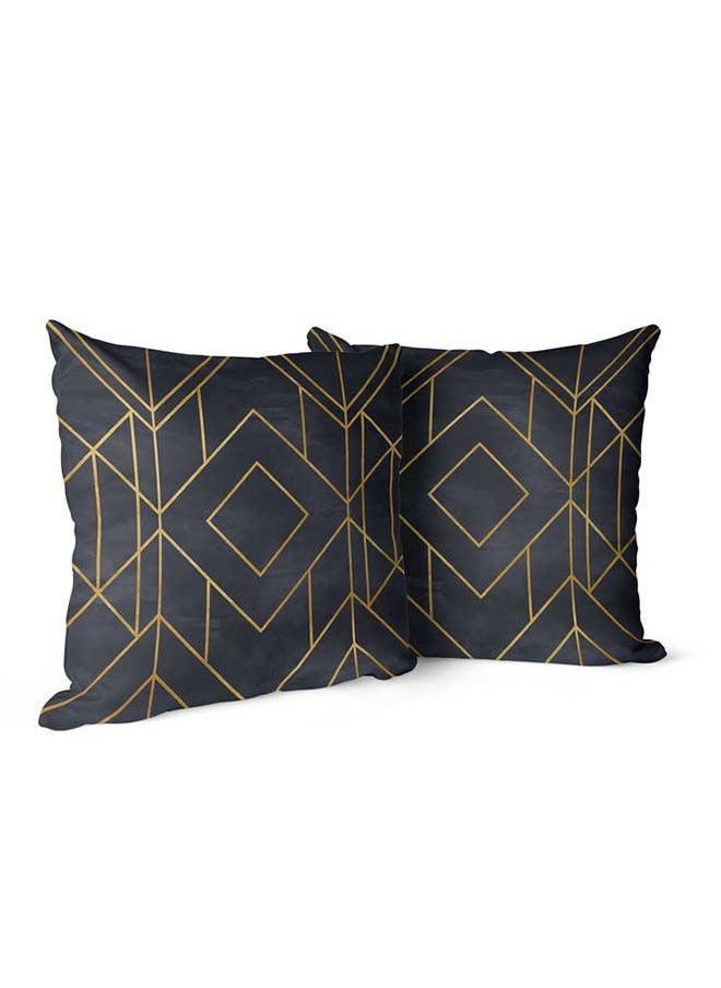 ART MOOD - Golds Graphite Cushion - Image 1
