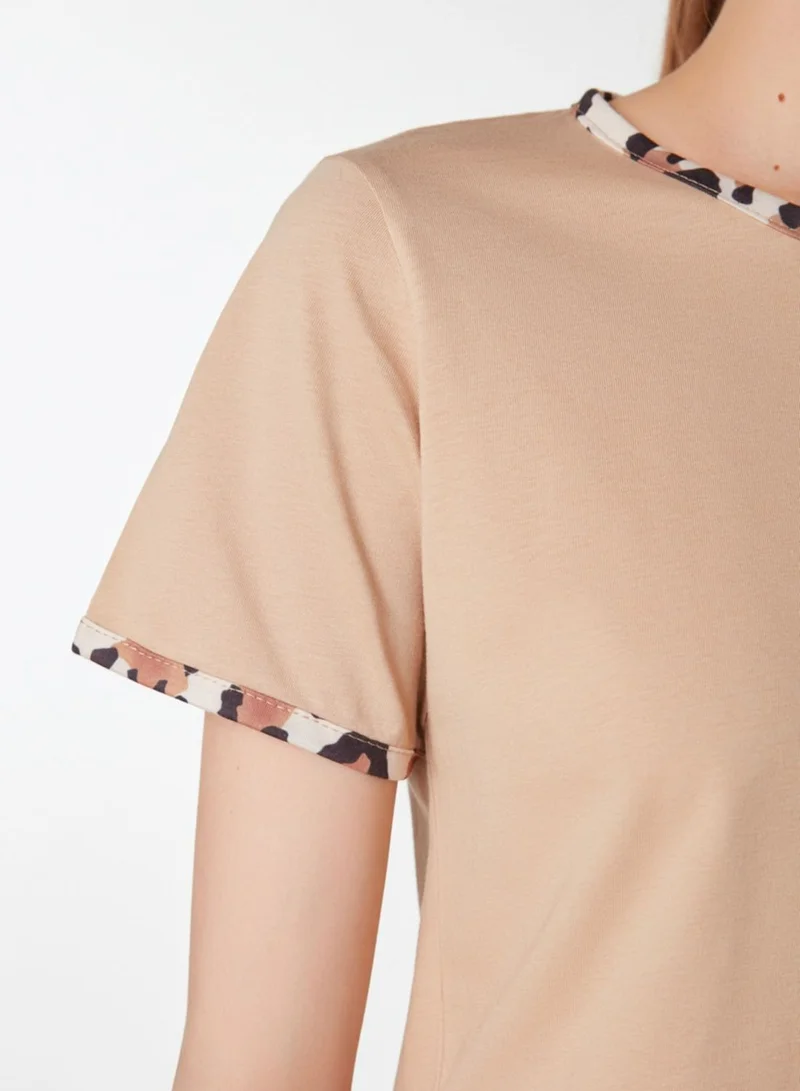 trendyol Crew Neck Crop T-Shirt