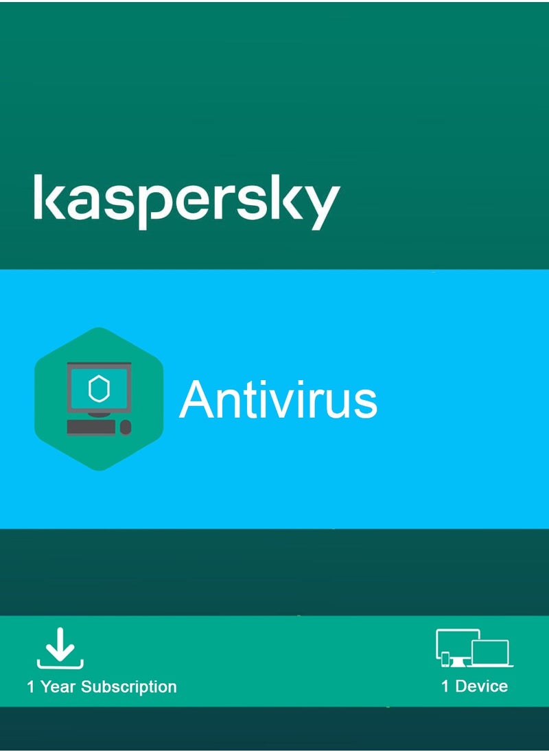 Kaspersky - Kaspersky Antivirus | 1 Device 1 Year | 2025 | Digital License | Same Day Delivery - Image 1