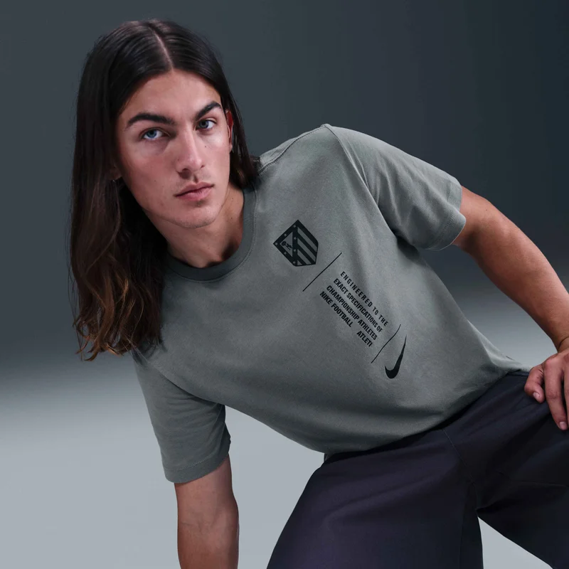 Nike Grey Men's Atlético Madrid T-Shirt for Men | Best Price UAE