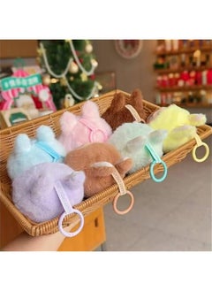 Arabest Women's Cute Labubu Keychain Plush Doll Pendant Keychain Accessories Card Gift  - Image 3