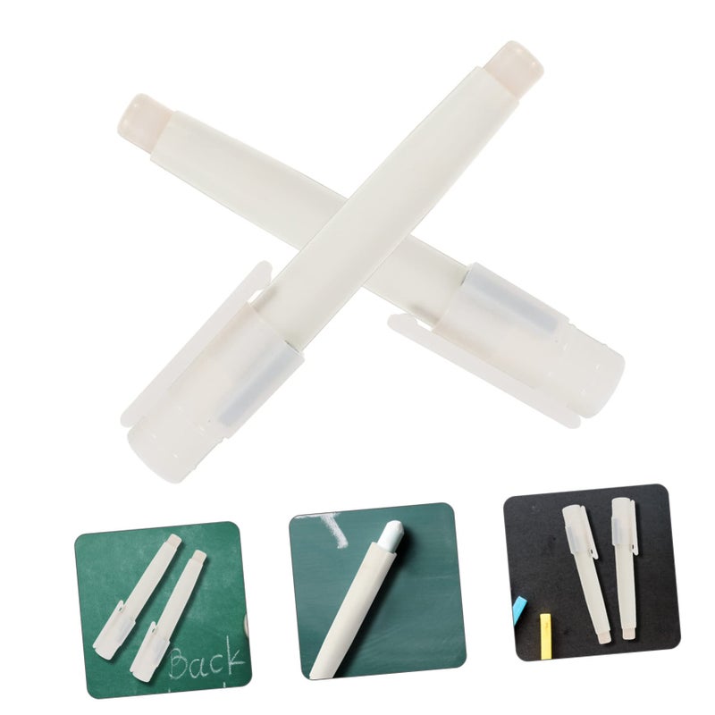2 Pack Plastic Chalk Holder Extender For Water Soluble Reusable Graffiti Pens School Office Home Use - Image 5