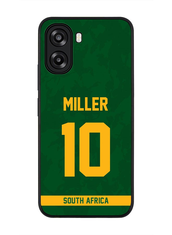 Stylizedd For Oppo A6x 5G / A6x 4G Case,Slim fit Camera Protection, Shockproof Thin Phone cover  - South Africa David Miller, Jersey No 10 - Image 1