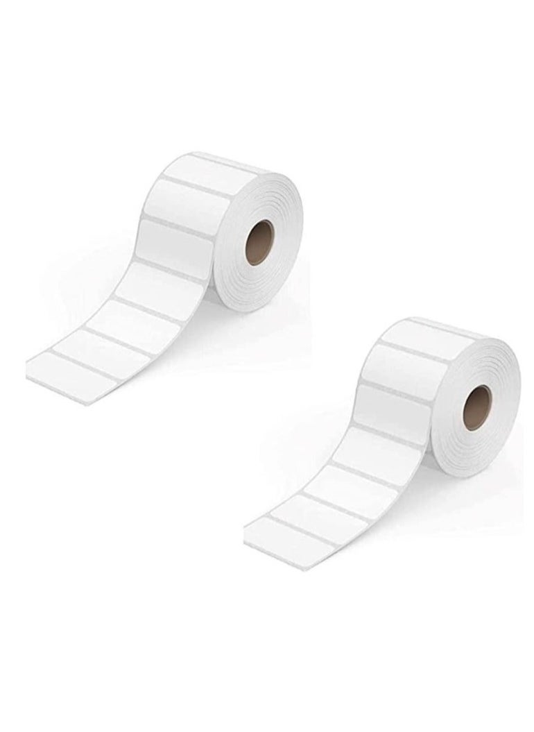 AVE-TECH Direct Thermal Barcode Labal 40/60MM 1000PCS ROLL W40-L60 