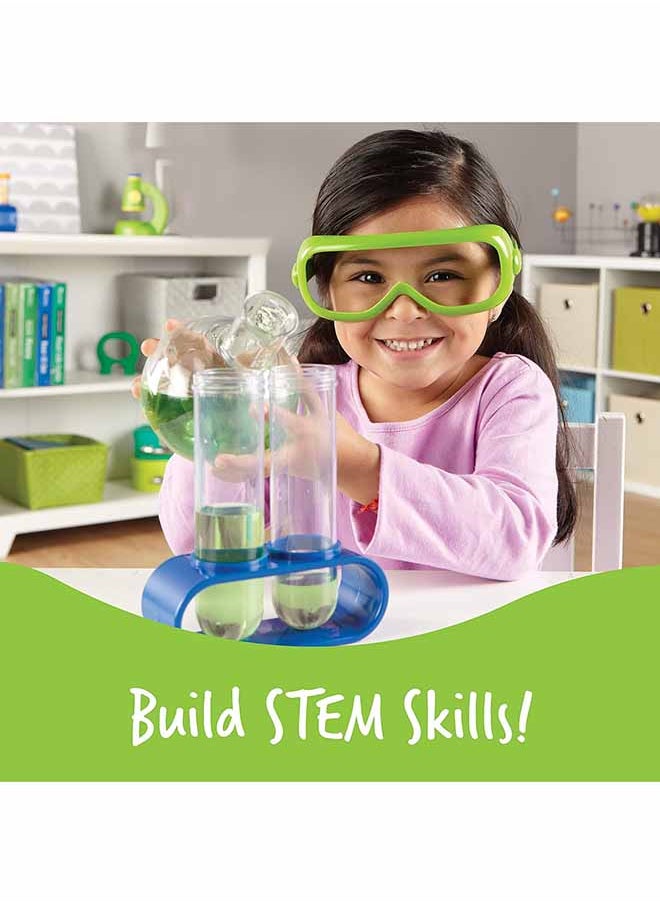 Learning Resources - Learning Resources Primary Science Deluxe Lab Set, 20 Kids Science Experiments, Realistic Lab Tools for Kids, Preschool STEM Toys, Test Tubes for Kids, 45-Piece, Ages 3+ - Image 1