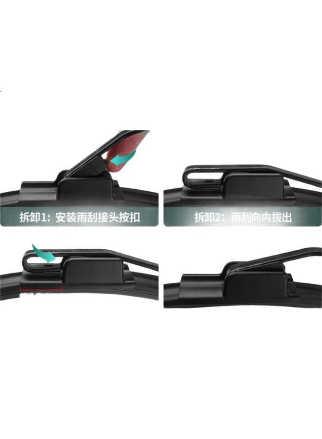 XUFENG Car Accessories (Xufeng) Nissan Teana Windshield Wipers For 2013-2018 Models, 2016 Dedicated, Boneless Wiper Blades, Automotive Accessories, Original Equipment Manufacturer - Image 2