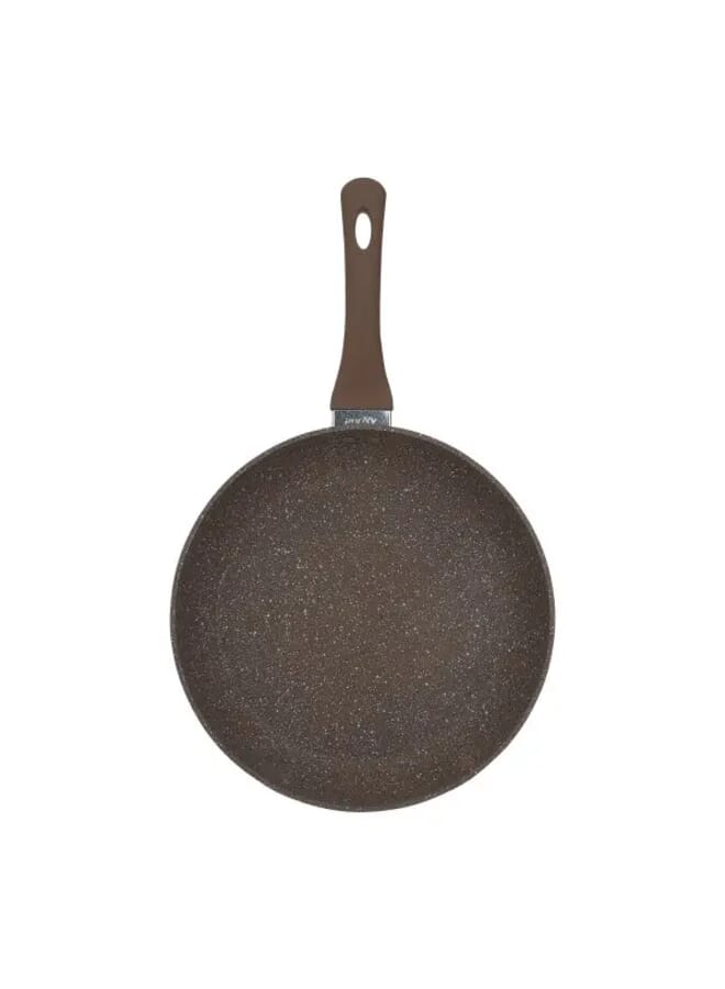 Rocky Granite Frying Pan, 20 cm - Brown - Image 3