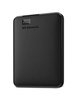 External Hard Drive Case , Western Digital Elements Basic Storage- USB 3.0, Black
