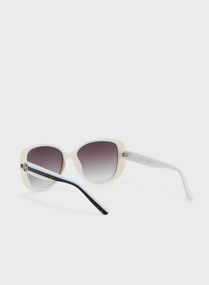 GUESS Modified Rectangle Sunglasses