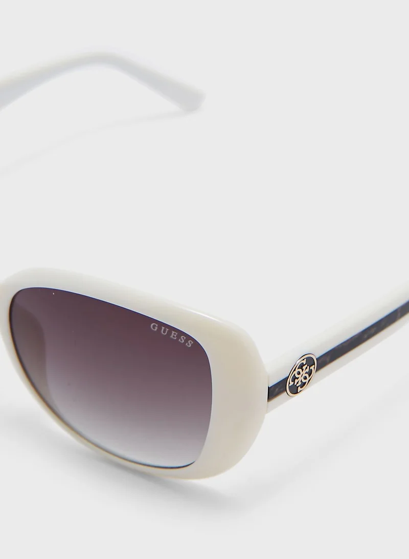 GUESS Modified Rectangle Sunglasses