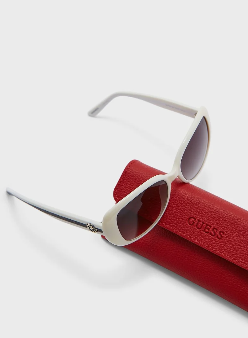 GUESS Modified Rectangle Sunglasses