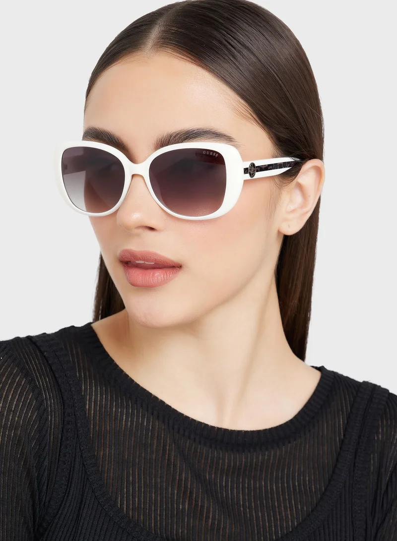 GUESS Modified Rectangle Sunglasses