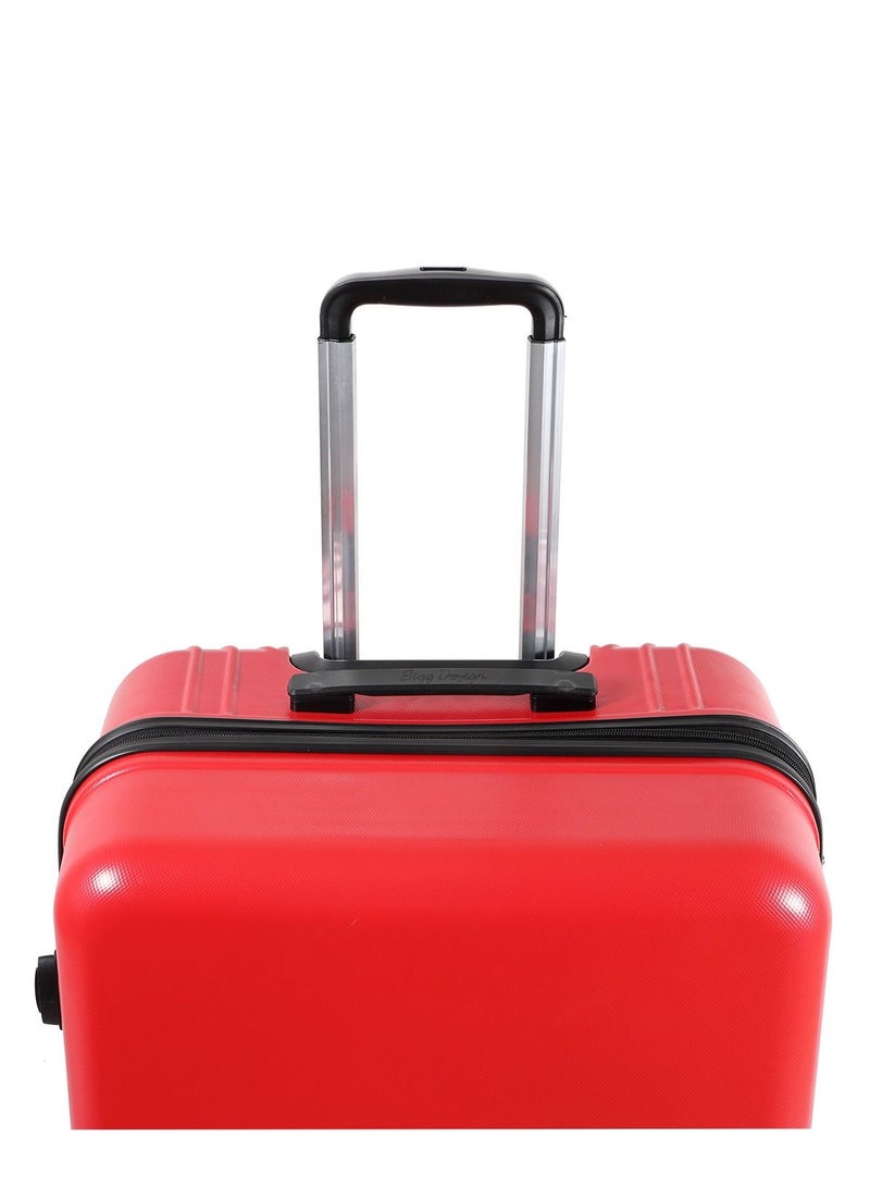 بيج ديزاين تصميم قطط خفيف الوزن للحمل مع عجلة دوارة ونظام قفل أحمر 24 بوصة - Image 5