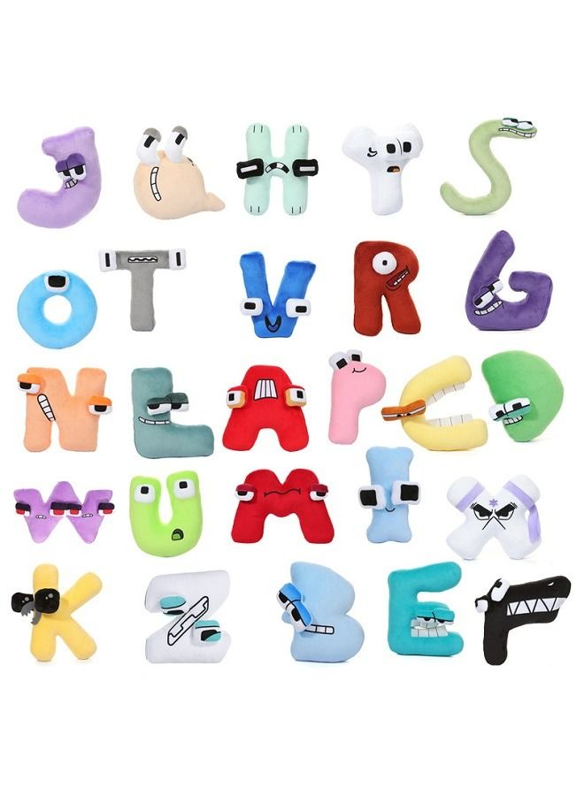 McDou Alphabet Lore letter legend plush pillow doll children's enlightenment education doll letter Y - Image 2