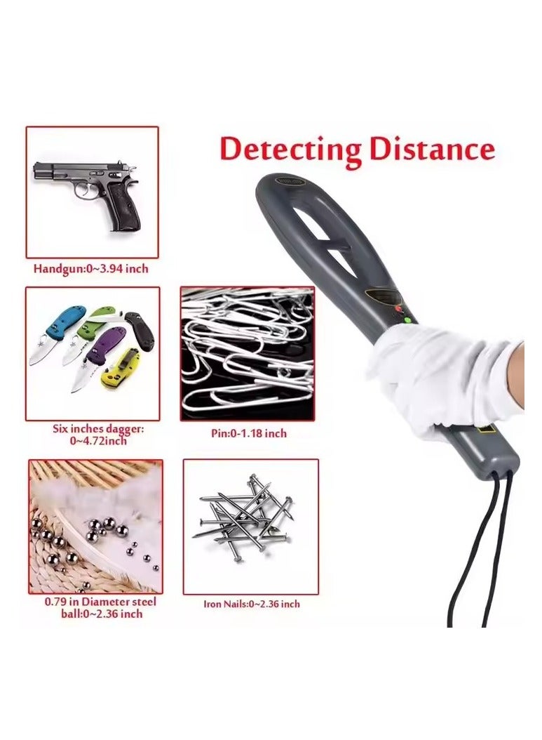 KKmoon Handheld Metal Detector Safety Inspection Buzzer Vibration Security Check - Image 4
